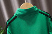 Load image into Gallery viewer, 2 Pieces Set Baby Kid Boys Letters Jackets Outwears And Striped Pants Wholesale 230228188
