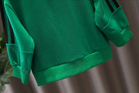 Load image into Gallery viewer, 2 Pieces Set Baby Kid Boys Letters Jackets Outwears And Striped Pants Wholesale 230228188
