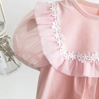 Load image into Gallery viewer, Baby Girls Flower Rompers Wholesale 230228191
