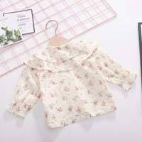 Load image into Gallery viewer, Baby Girls Flower Print Tops Wholesale 230228205
