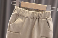 Load image into Gallery viewer, 3 Pieces Set Baby Kid Boys Checked Shirts Crochet Vests Waistcoats And Solid Color Pants Wholesale 230228207
