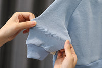 Load image into Gallery viewer, 2 Pieces Set Baby Kid Boys Cartoon Print Tops And Solid Color Pants Wholesale 230228220
