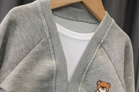 Load image into Gallery viewer, 2 Pieces Set Baby Kid Boys Cartoon Print Tops And Solid Color Pants Wholesale 230228220
