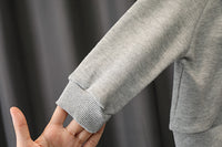 Load image into Gallery viewer, 2 Pieces Set Baby Kid Boys Cartoon Print Tops And Solid Color Pants Wholesale 230228220
