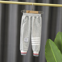 Load image into Gallery viewer, 2 Pieces Set Baby Kid Boys Striped Polo Shirts And Pants Wholesale 230228222
