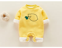 Load image into Gallery viewer, Baby Unisex Fruit Embroidered Jumpsuits Wholesale 230228237
