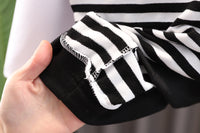 Load image into Gallery viewer, 2 Pieces Set Baby Kid Boys Striped Color-blocking Cartoon Tops And Pants Wholesale 230228246
