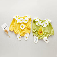Load image into Gallery viewer, 2 Pieces Set Baby Girls Fruit Polka dots Rompers And Pants Wholesale 230228270
