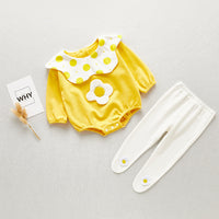 Load image into Gallery viewer, 2 Pieces Set Baby Girls Fruit Polka dots Rompers And Pants Wholesale 230228270
