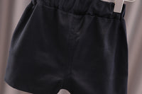 Load image into Gallery viewer, 2 Pieces Set Baby Kid Boys Striped Letters Polo Shirts And Solid Color Shorts Wholesale 230228313
