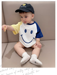 Load image into Gallery viewer, Baby Unisex Expression Rompers Wholesale 230228317
