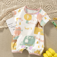 Load image into Gallery viewer, Baby Unisex Letters Cartoon Print Rompers Wholesale 230228332
