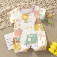 Load image into Gallery viewer, Baby Unisex Letters Cartoon Print Rompers Wholesale 230228332
