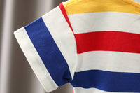 Load image into Gallery viewer, 2 Pieces Set Baby Kid Boys Striped Dinosaur Embroidered T-Shirts And Letters Shorts Wholesale 230228338
