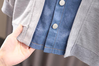 Load image into Gallery viewer, Baby Kid Boys Color-blocking Jackets Outwears Wholesale 230228370
