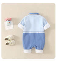 Load image into Gallery viewer, Baby Boys Color-blocking Jumpsuits Wholesale 230228499
