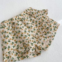 Load image into Gallery viewer, 2 Pieces Set Baby Girls Flower Print Tank Tops And Shorts Wholesale 230228502
