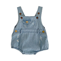 Load image into Gallery viewer, Baby Girls Striped T-Shirts And Ripped Rompers Wholesale 230228517
