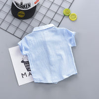 Load image into Gallery viewer, Baby Kid Boys Car Print Shirts Wholesale 23022860
