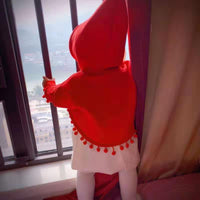 Load image into Gallery viewer, Baby Kid Girls Solid Color Christmas Jackets Outwears Wholesale 23022897
