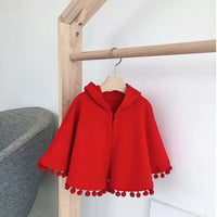 Load image into Gallery viewer, Baby Kid Girls Solid Color Christmas Jackets Outwears Wholesale 23022897
