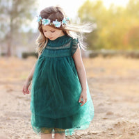 Load image into Gallery viewer, Baby Kid Girls Solid Color Dresses Wholesale 23030201
