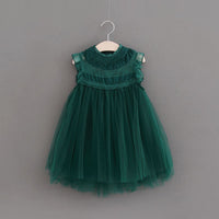Load image into Gallery viewer, Baby Kid Girls Solid Color Dresses Wholesale 23030201
