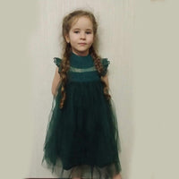 Load image into Gallery viewer, Baby Kid Girls Solid Color Dresses Wholesale 23030201
