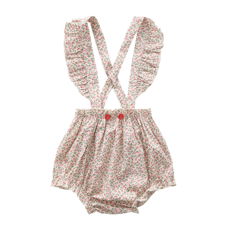 Baby Kid Girls Flower Rompers Wholesale 230302104