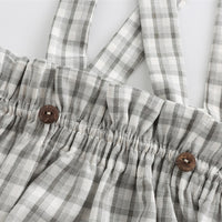 Load image into Gallery viewer, Baby Kid Unisex Checked Rompers Wholesale 230302105
