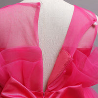 Load image into Gallery viewer, Baby Kid Girls Solid Color Bow Dressy Dresses Princess Dresses Wholesale 230302112
