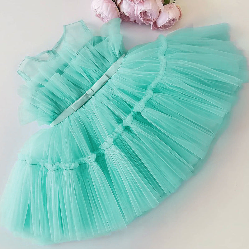 Baby Kid Girls Bow Dressy Dresses Princess Dresses Wholesale 230302113