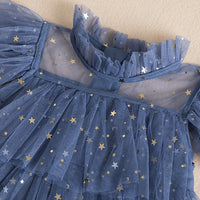 Load image into Gallery viewer, Kid Girls Solid Color Star Dresses Princess Dresses Wholesale 230302171
