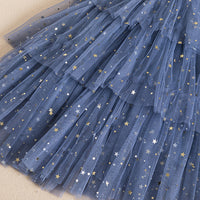 Load image into Gallery viewer, Kid Girls Solid Color Star Dresses Princess Dresses Wholesale 230302171
