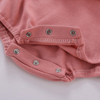 Load image into Gallery viewer, Baby Girls Solid Color Rompers Wholesale 23030219

