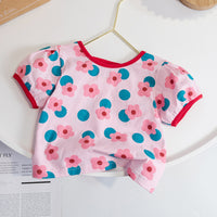 Load image into Gallery viewer, Baby Kid Girls Flower Print T-Shirts Wholesale 230302193
