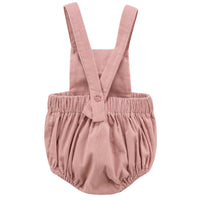 Load image into Gallery viewer, Baby Girls Solid Color Bow Rompers Wholesale 23030221
