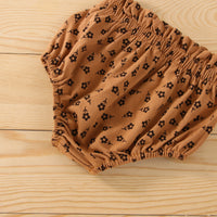 Load image into Gallery viewer, 3 Pieces Set Baby Girls Letters T-Shirts Flower Print Shorts And Bow Headwear Wholesale 230302210
