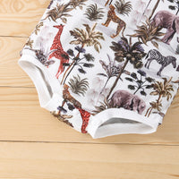 Load image into Gallery viewer, Baby Unisex Animals Print Rompers Wholesale 230302212
