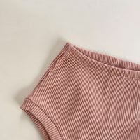 Load image into Gallery viewer, 2 Pieces Set Baby Unisex Flower Checked T-Shirts And Solid Color Shorts Wholesale 230302222
