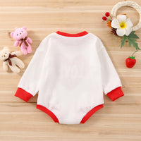 Load image into Gallery viewer, Baby Girls Letters Love heart Rompers Wholesale 230302231
