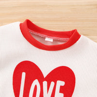 Load image into Gallery viewer, Baby Girls Letters Love heart Rompers Wholesale 230302231
