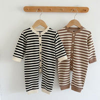 Load image into Gallery viewer, Baby Unisex Striped Jumpsuits Wholesale 230302251
