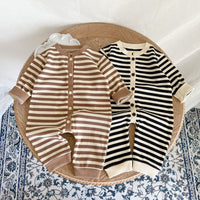 Load image into Gallery viewer, Baby Unisex Striped Jumpsuits Wholesale 230302251
