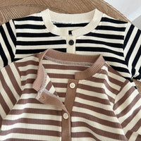 Load image into Gallery viewer, Baby Unisex Striped Jumpsuits Wholesale 230302251
