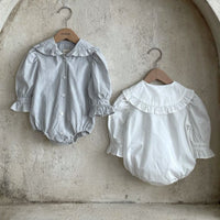 Load image into Gallery viewer, Baby Girls Solid Color Rompers Wholesale 230302254
