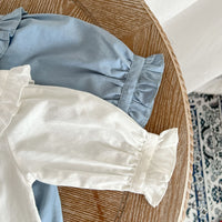 Load image into Gallery viewer, Baby Girls Solid Color Rompers Wholesale 230302254
