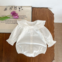 Load image into Gallery viewer, Baby Girls Solid Color Rompers Wholesale 230302254
