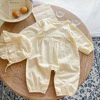 Load image into Gallery viewer, Baby Girls Flower Print Jumpsuits Wholesale 230302276
