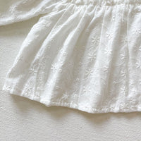 Load image into Gallery viewer, 2 Pieces Set Baby Girls Embroidered Tops And Flower Shorts Wholesale 230302279
